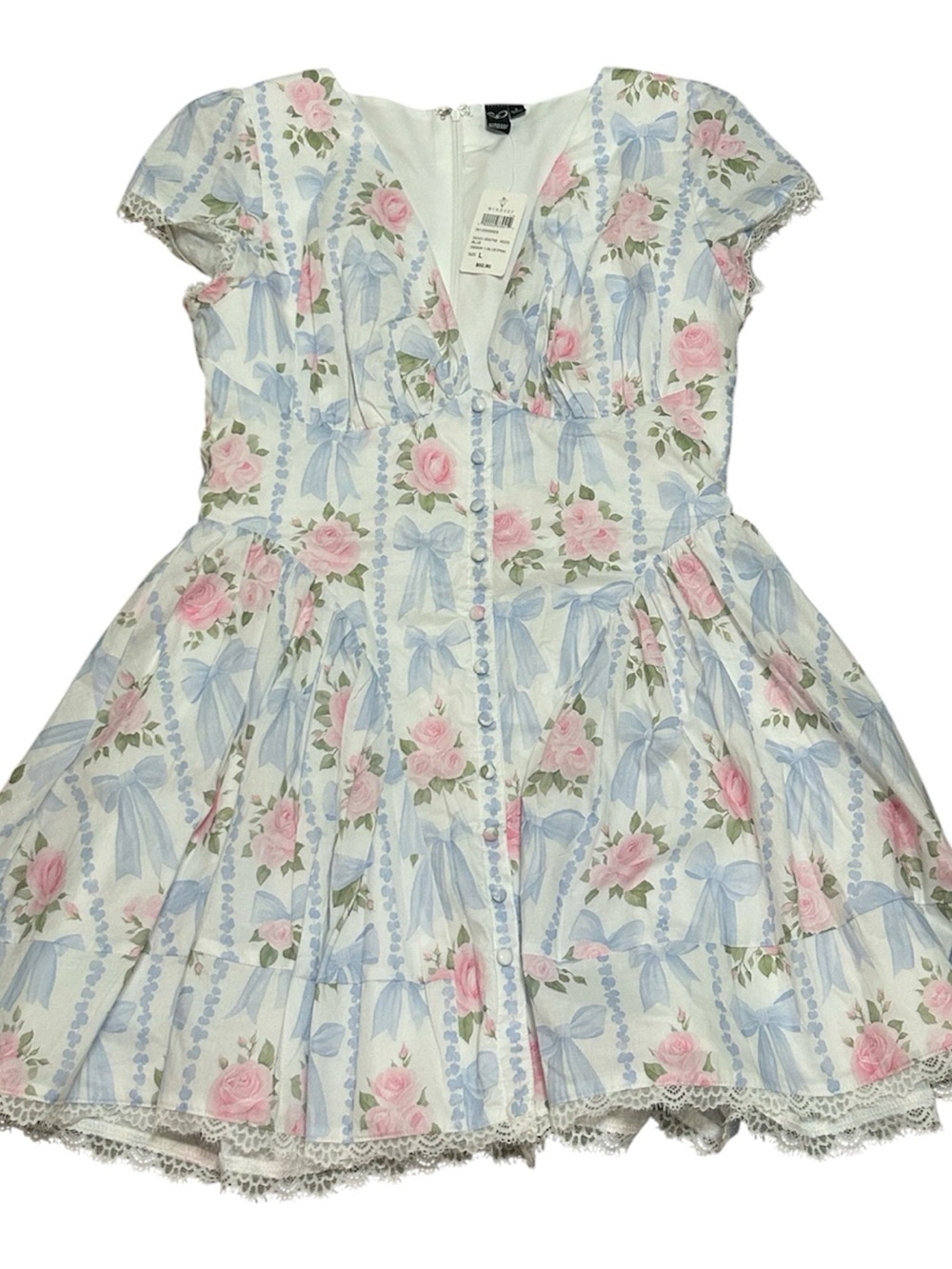 Floral Windsor dress size L